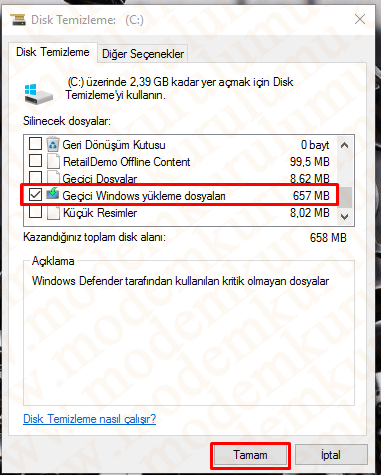 Windows old Klasörü Nasıl Silinir-7