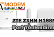 ZTE ZXHN H168N Port Yönlendirme