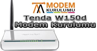 Tenda W150d Modem Kurulumu