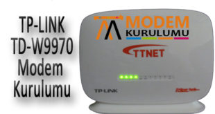 TTNeT Tp-Link TD-W9970 Kablosuz Modem Kurulumu