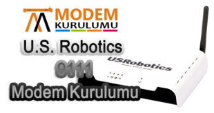 U.S. Robotics 9111 Kablosuz Modem Kurulumu