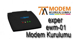 Exper EWM-01 Modem Kurulumu