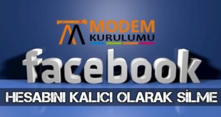 Facebook Hesabını Kalıcı Olarak Silme