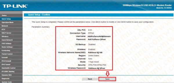 TP-LINK TD-W8968-9