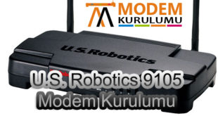 U.S. Robotics 9105 Modem Kurulumu