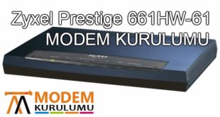 Zyxel Prestige 661HW-61 Modem Kurulumu