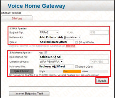 Huawei HG658C Kablosuz Modem Kurulumu