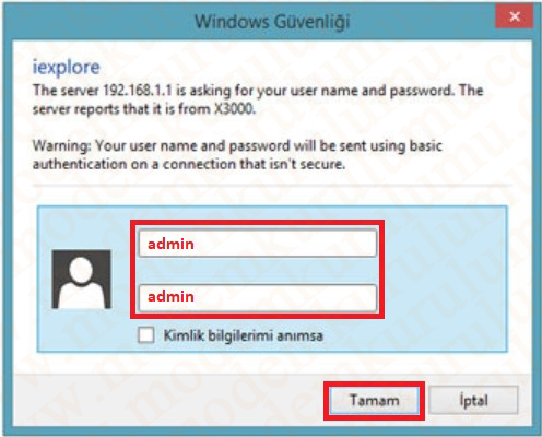 Linksys Cisco X3000 Kablosuz Modem Kurulumu