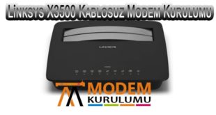 Linksys X3500 Kablosuz Modem Kurulumu