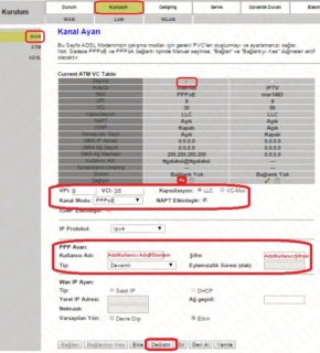 TP-Link-TD854W Kablosuz Modem Kurulumu