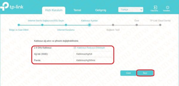 Tp- LİNK TD-W9960 Kablosuz Modem Kurulumu