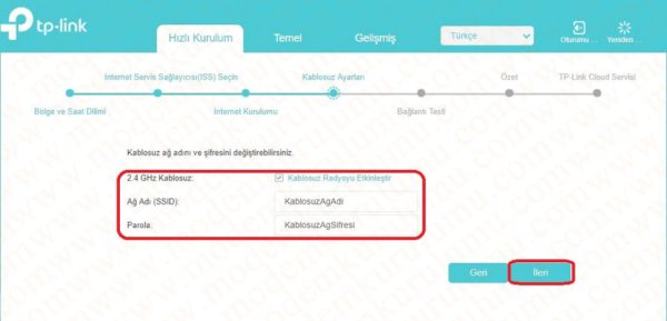 Tp- LİNK TD-W9960 Kablosuz Modem Kurulumu
