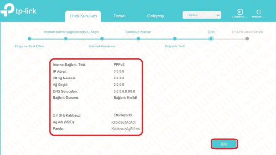 Tp- LİNK TD-W9960 Kablosuz Modem Kurulumu