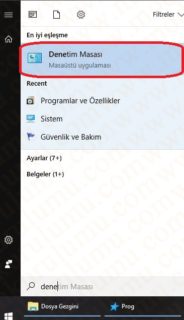 Windows 10 Şifre Değiştirme