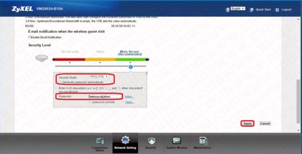 ZyXEL VMG8924 Kablosuz Modem Kurulumu