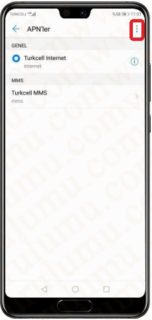 Huawei P20 İnternet Ayarları