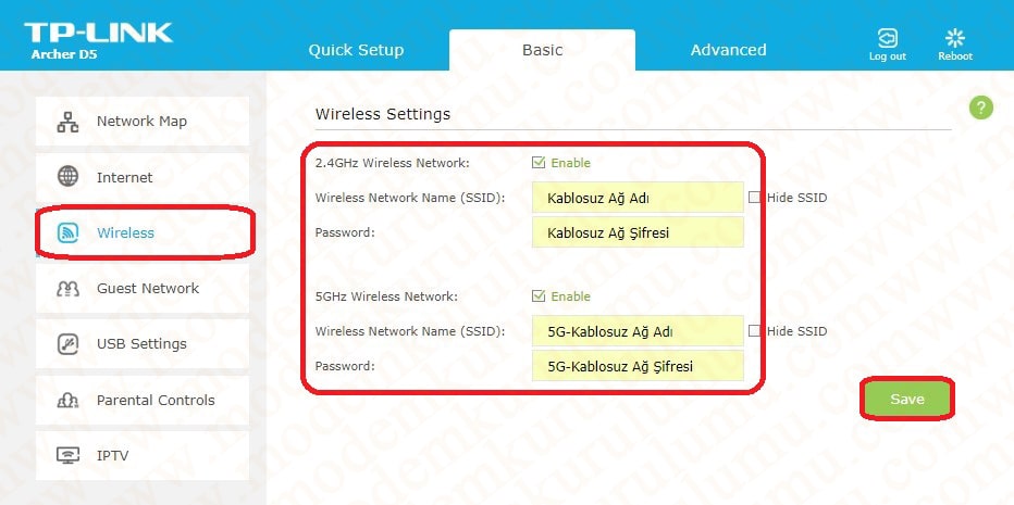 Tp-Link Archer D5 Kablosuz Modem Kurulumu