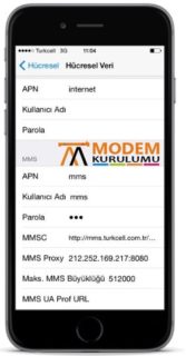 İphone 6 - 6S İnternet ve MMS Ayarları