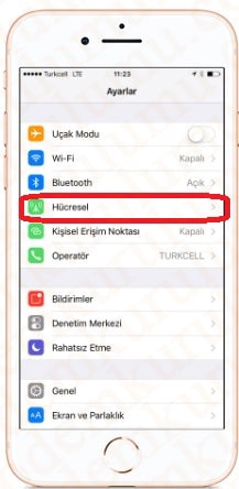 İphone 8 İnternet Ayarları