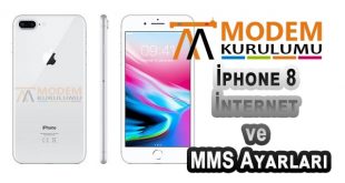 İphone 8 İnternet Ayarları