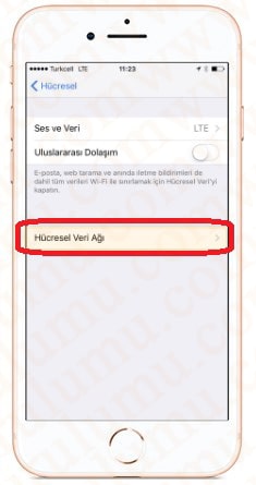İphone 8 İnternet Ayarları