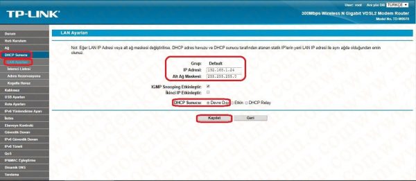 TP-Link TD-W9970 Access Point Kurulumu