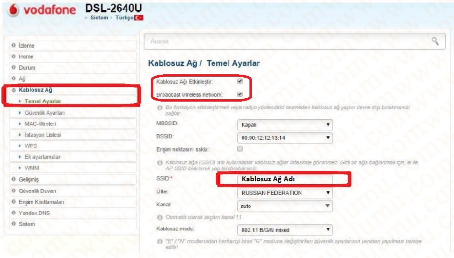 D-Link DSL 2640U Kablosuz Modem Kurulumu
